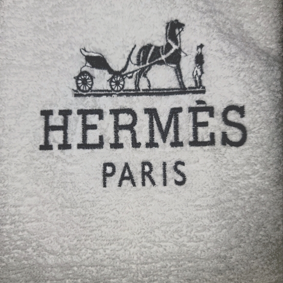 Other - Hermes Embroidered Hand Towel Set